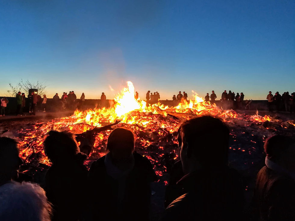 Easter Fire in Diemarden (license)