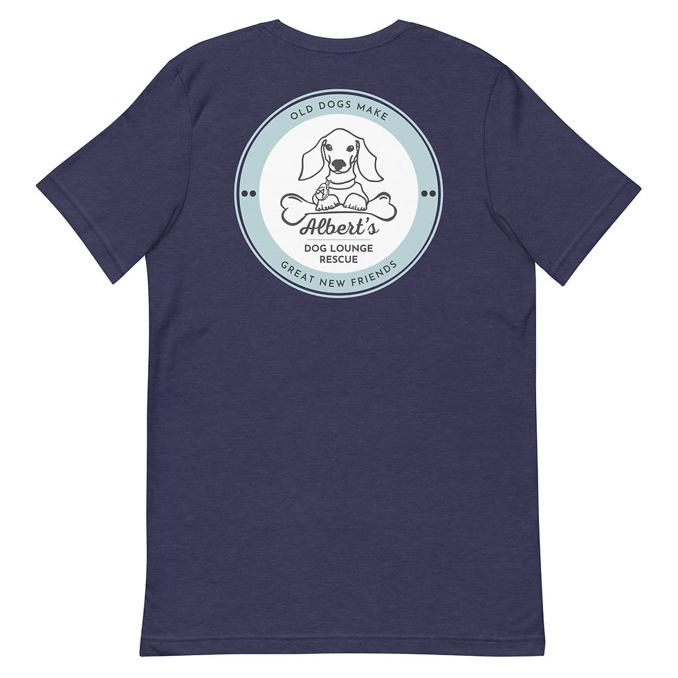 Thumbnail: Unisex t-shirt - I love crusty old dogs