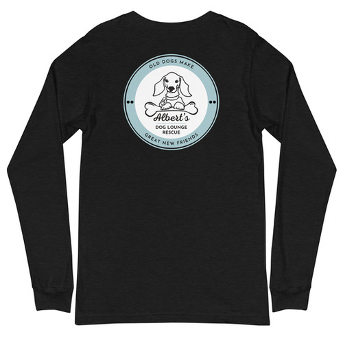 Unisex Long Sleeve Tee - I Love Crusty Old Dogs | Albert's