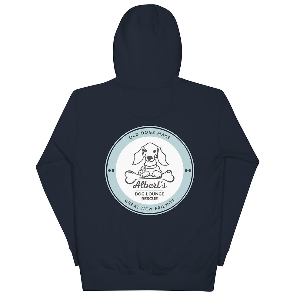 Thumbnail: Unisex Hoodie - I love crusty old dogs