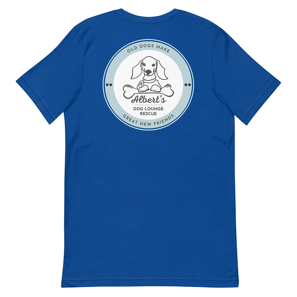 Thumbnail: Unisex t-shirt - I love crusty old dogs