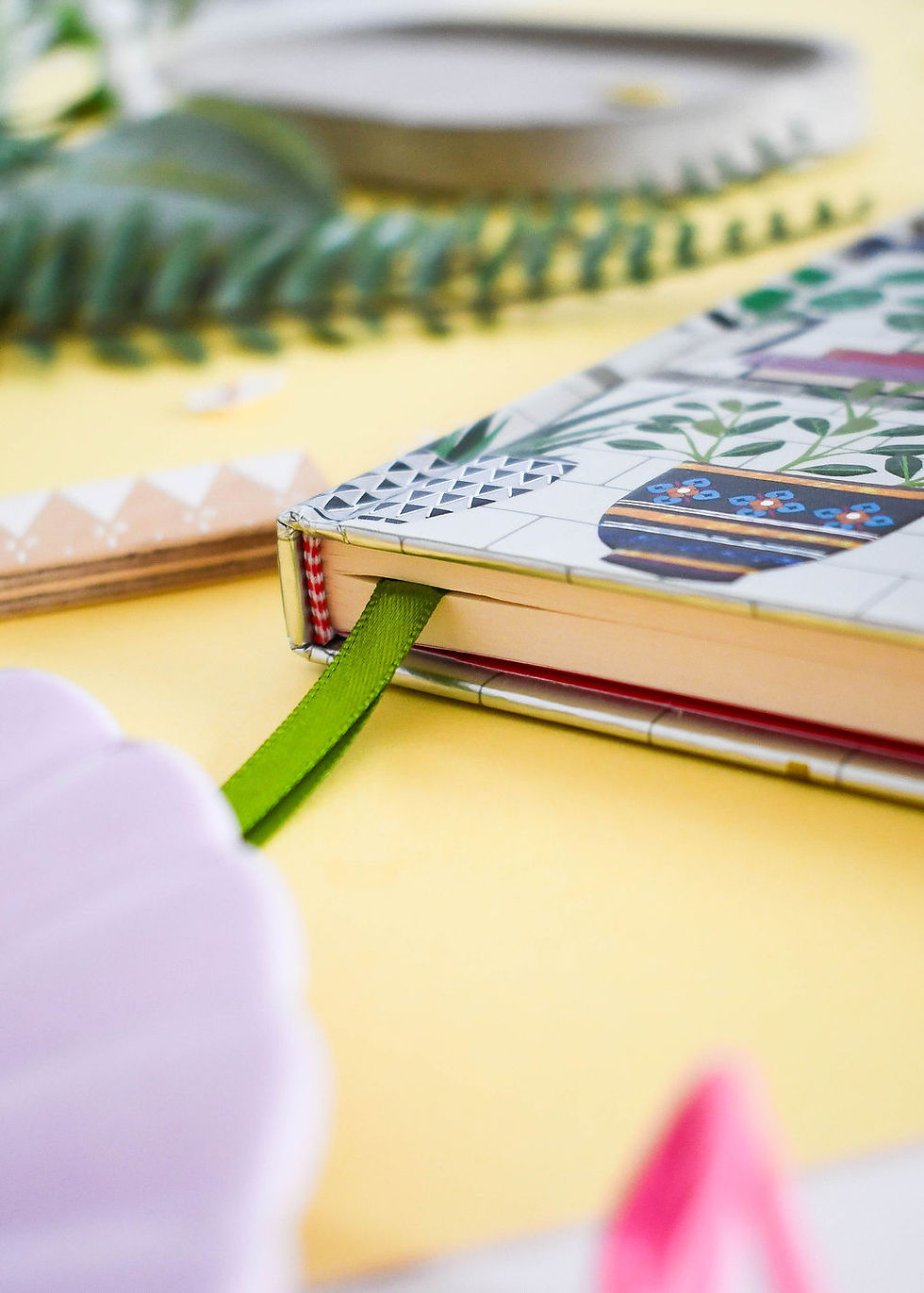 Thumbnail: Happy Houseplants Embossed Foiled Notebook