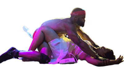 New Orleans Male Stripper giving private dance