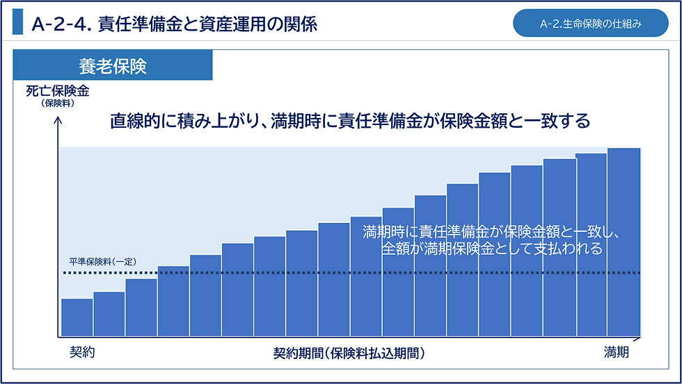 養老保険の責任準備金