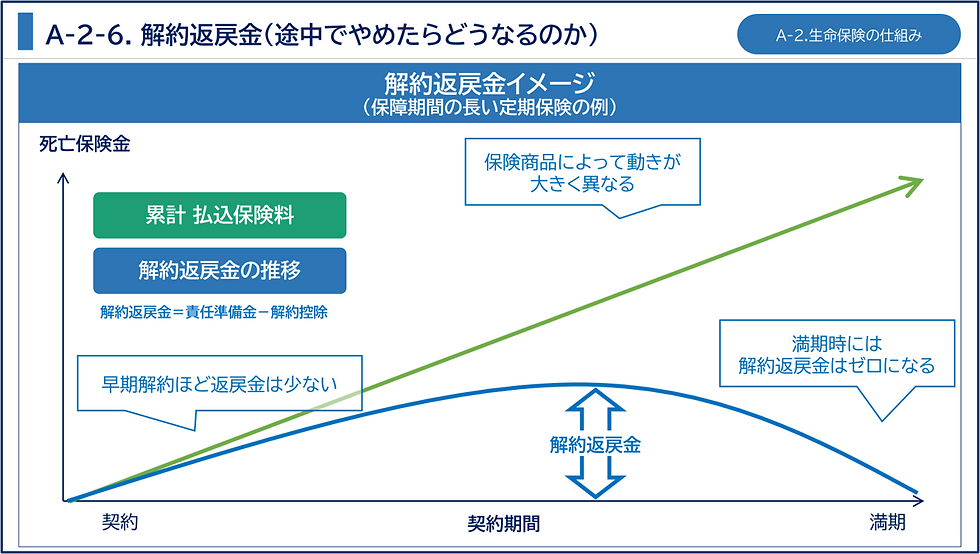 解約返戻金イメージ