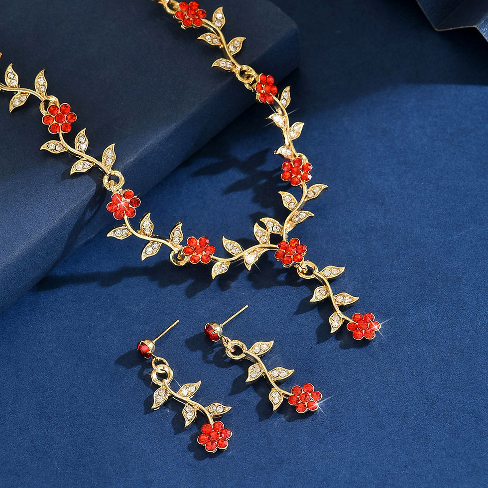 Thumbnail: Royal Blossom Jewellery Set