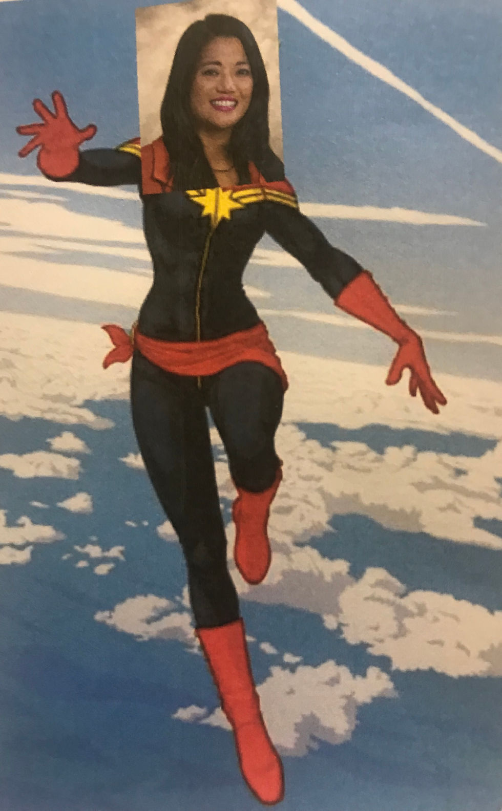 this image from a team building exercise foretold her future