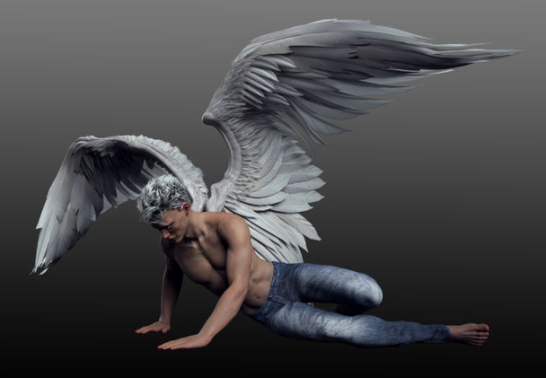 Illustration of angel