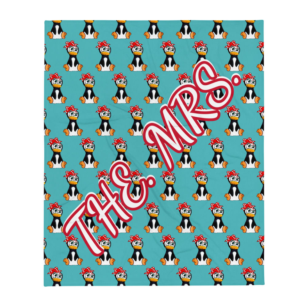 MRS. 4POL "THE MRS." Throw Blanket