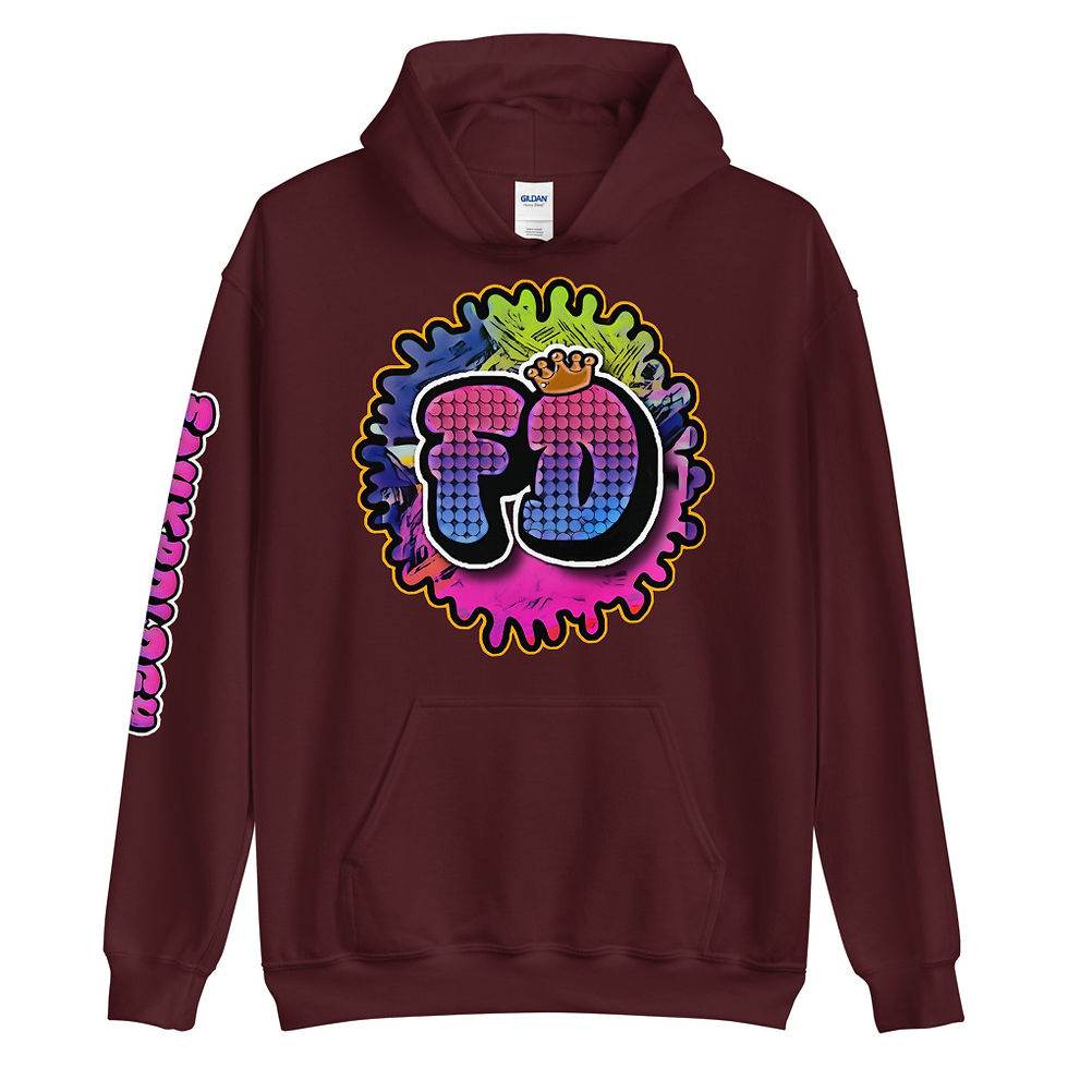 Thumbnail: "Fauxpology Logo" Graphic Hoodie
