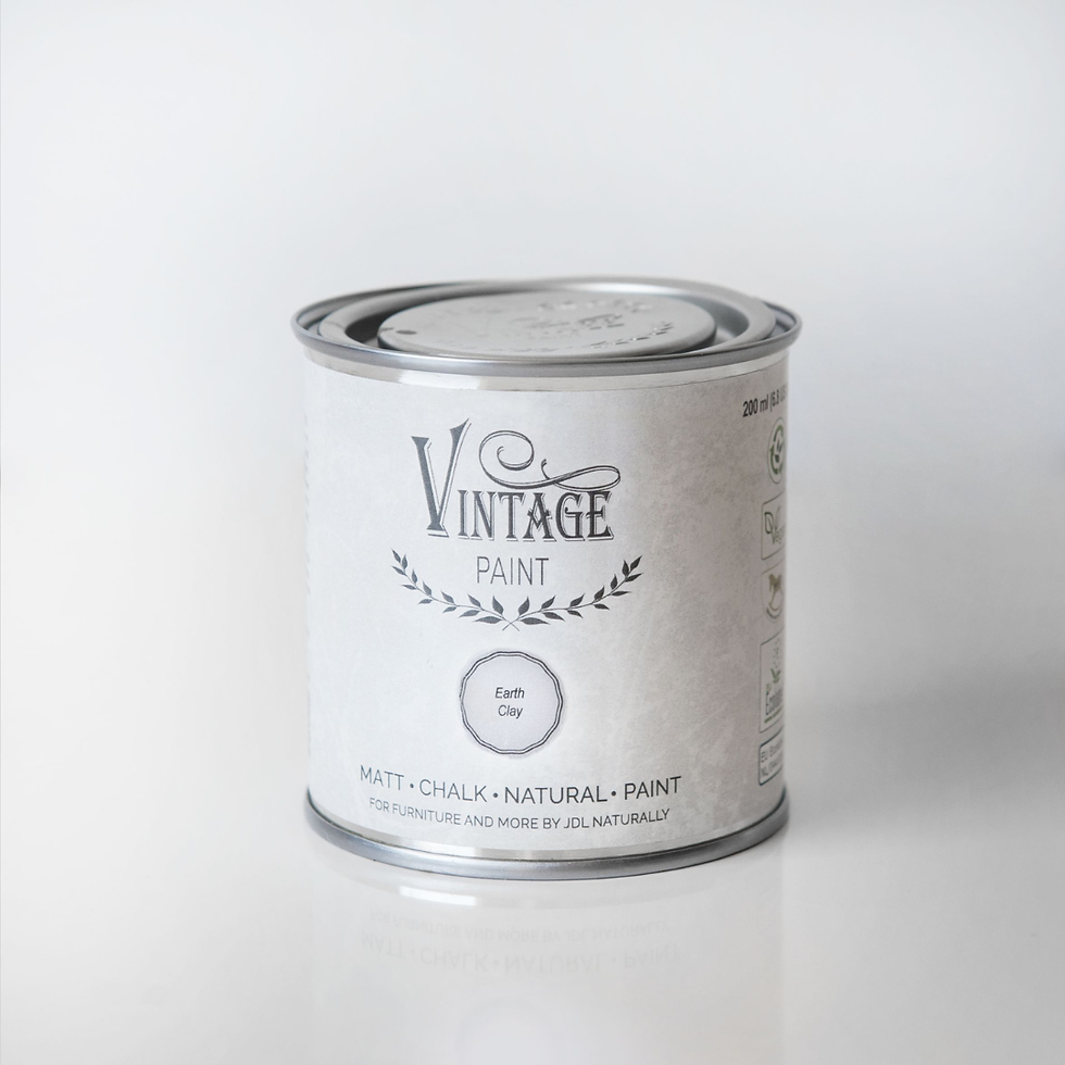 Miniaturbild: EARTH CLAY - Vintage Paint Kreidefarbe Möbelfarbe | Wandfarbe | Möbelfarbe