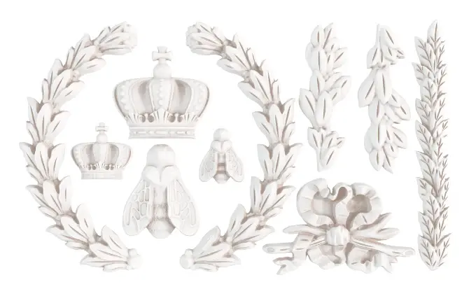 Miniaturbild: Silikonform Mould IOD - LAUREL - Iron Orchid Design