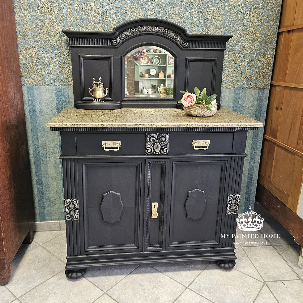 Miniaturbild: PENELOPE ❤️ Anrichte Buffet Kommode - schwarz