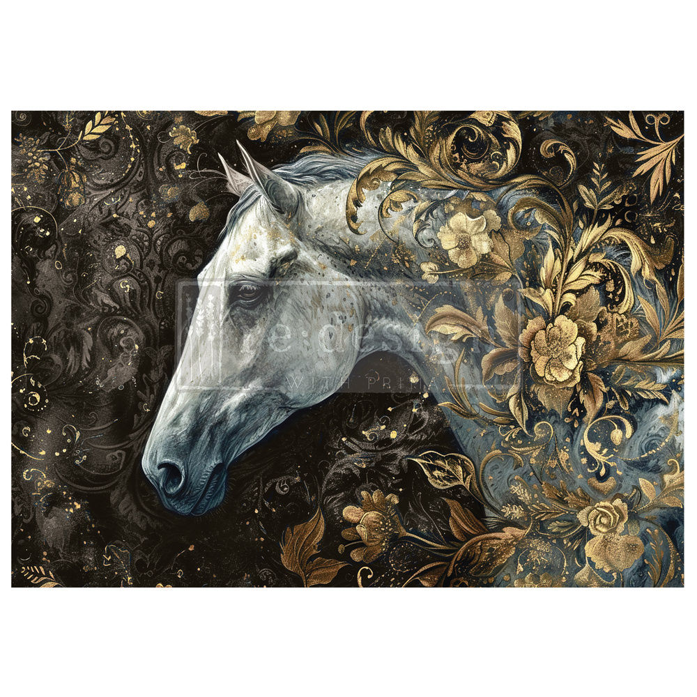 A1 Decoupage / Papier / Fiber - MAJESTIC GALOPP