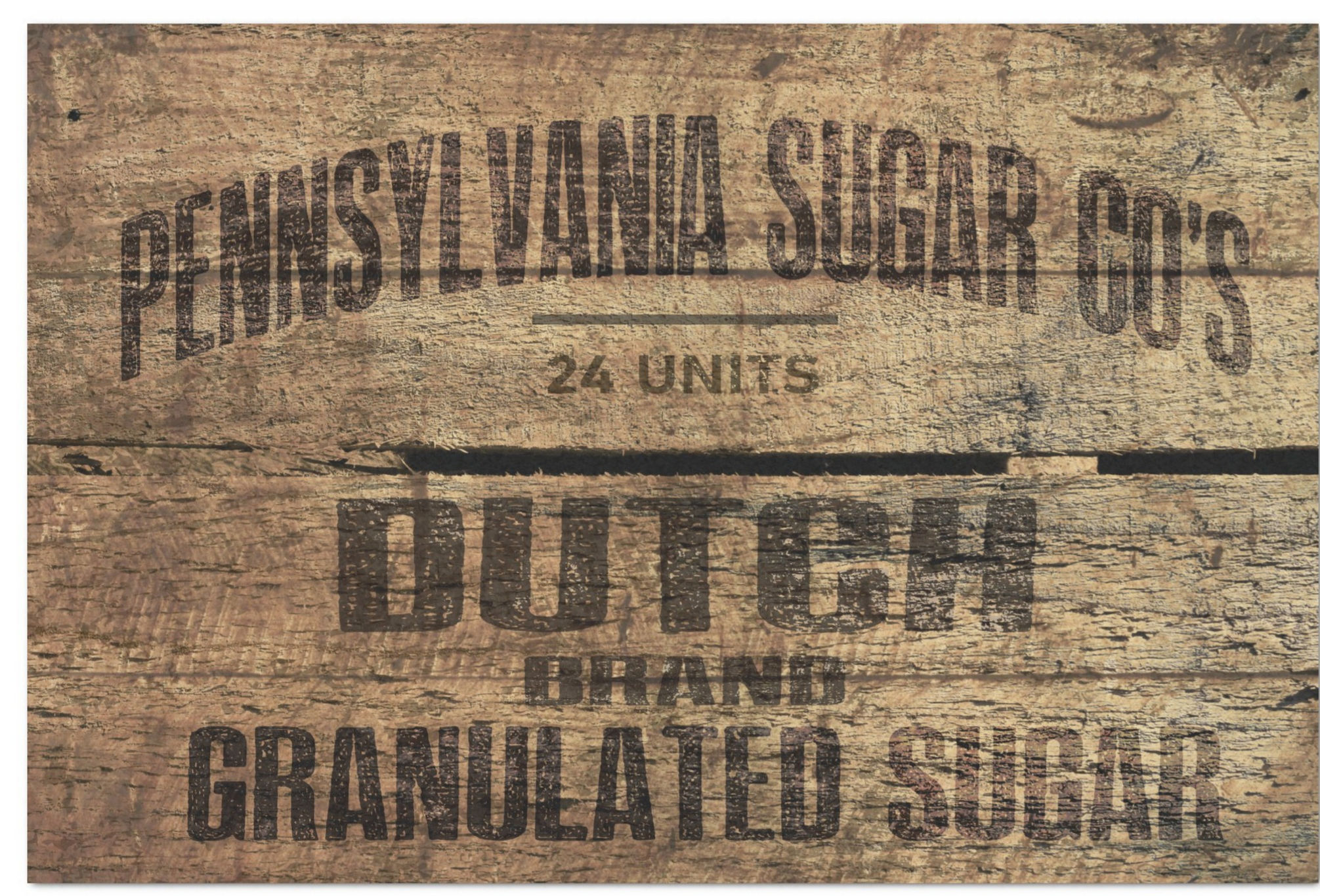 Decoupage Seidenpapier alte Holzoberfläche