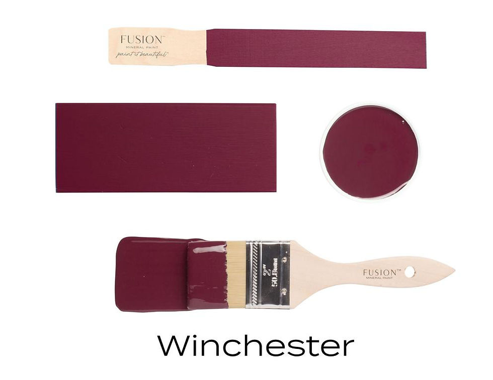 WINCHESTER - FUSION Mineral Acryl Paint - Burgunder