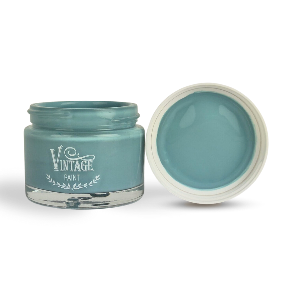 Miniaturbild: OLD TURQUOISE - Vintage Paint Kreidefarbe | Möbelfarbe | Wandfarbe