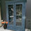 Miniaturbild: VITRINE - Vitrinenschrank "DENIM" in blau matt