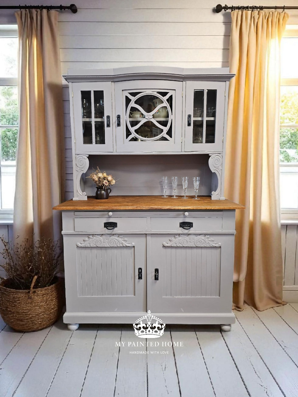 Miniaturbild: HALLA ❤️ Buffet Buffetschrank Küchenschrank Anrichte