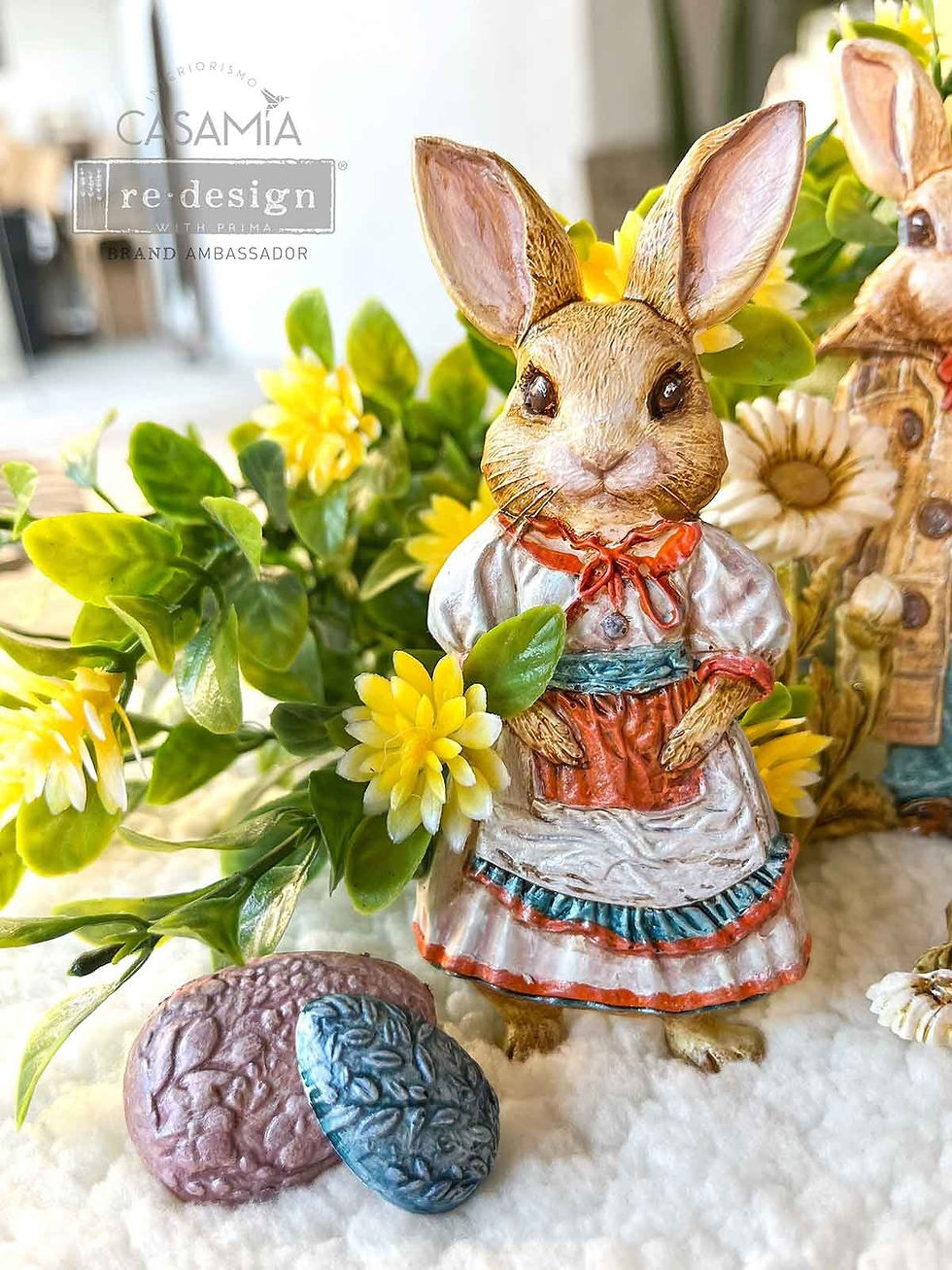 Miniaturbild: Mould Redesign | Silikonform Dekorform | SPRINGTIME BUNNY