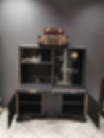 MPH-Buffet "Motorradclub"-BLACK-PTPKüchenbuffet My Painted Home Kreidefarbe Painting the Past, Aloe