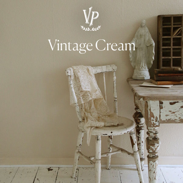VINTAGE CREAM - Vintage Paint Kreidefarbe Möbelfarbe