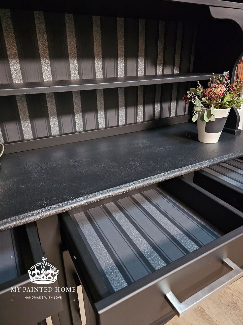 Miniaturbild: BLACK NIGHT ❤️ Anrichte Buffet Küchenschrank - Buffet