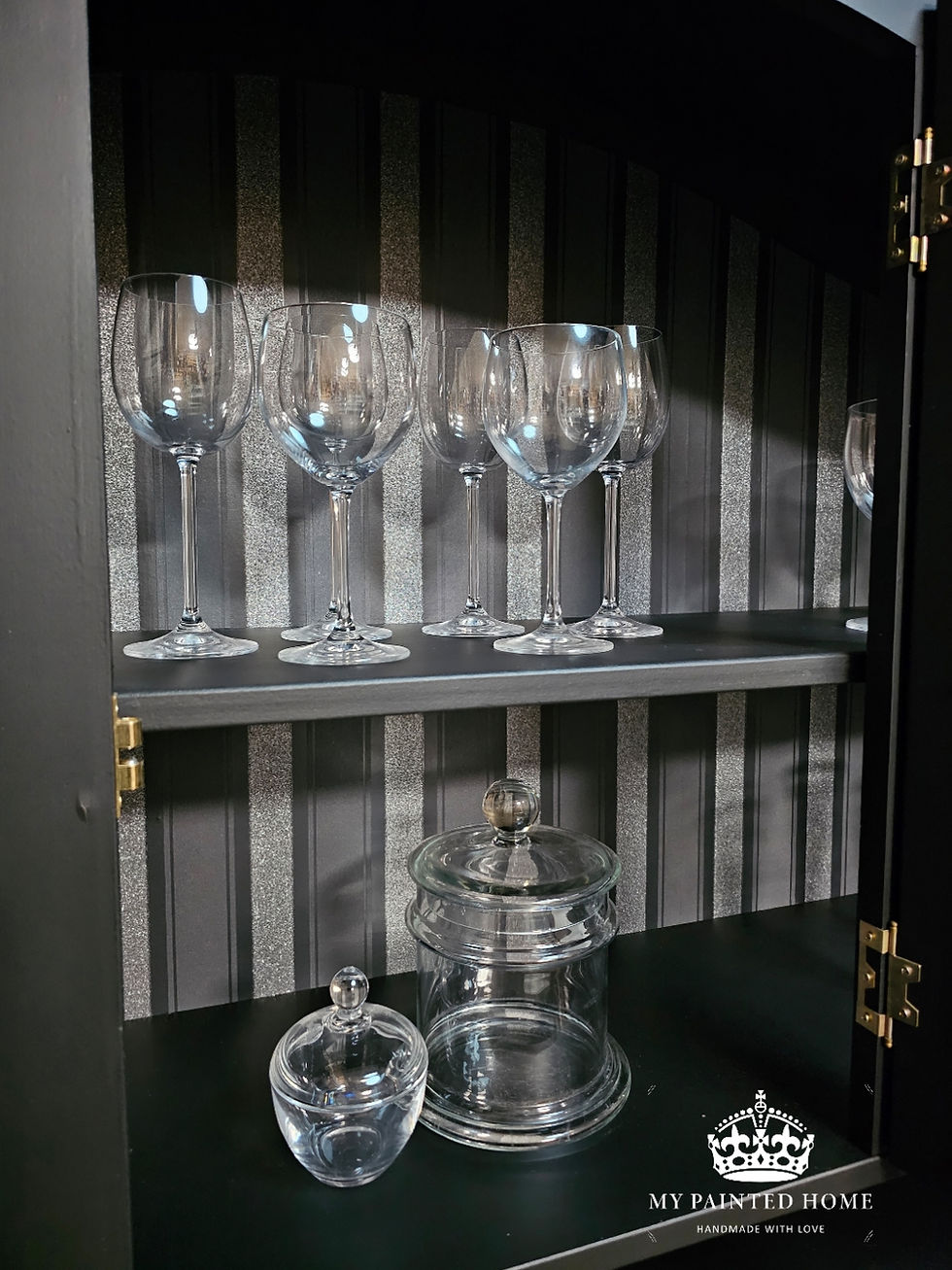 Miniaturbild: BLACK NIGHT ❤️ Anrichte Buffet Küchenschrank - Buffet