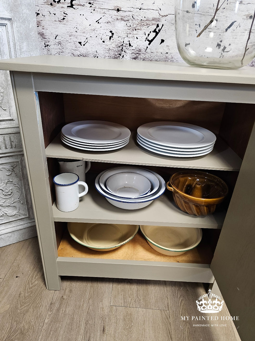 Miniaturbild: Danish Design Kommode Wäscheschrank Geschirrschrank