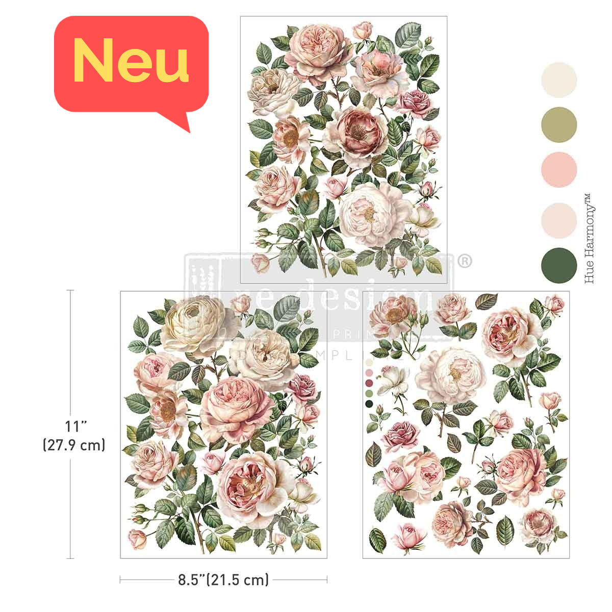 Transferfolie | Redesign Middy Transfer | BLUSH BLOSSOMS