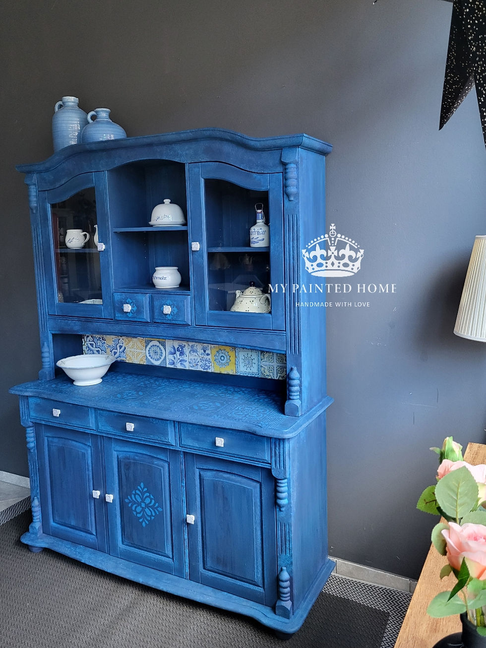Miniaturbild: Buffet"SCHRANK FRÖBEL" - Nordic Chic Blautöne