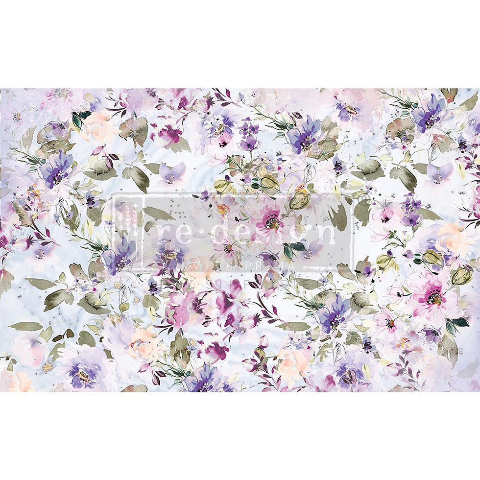 Decoupage Decor Seidenpapier - AMETHYST DANCE - 48x76cm - Redesign