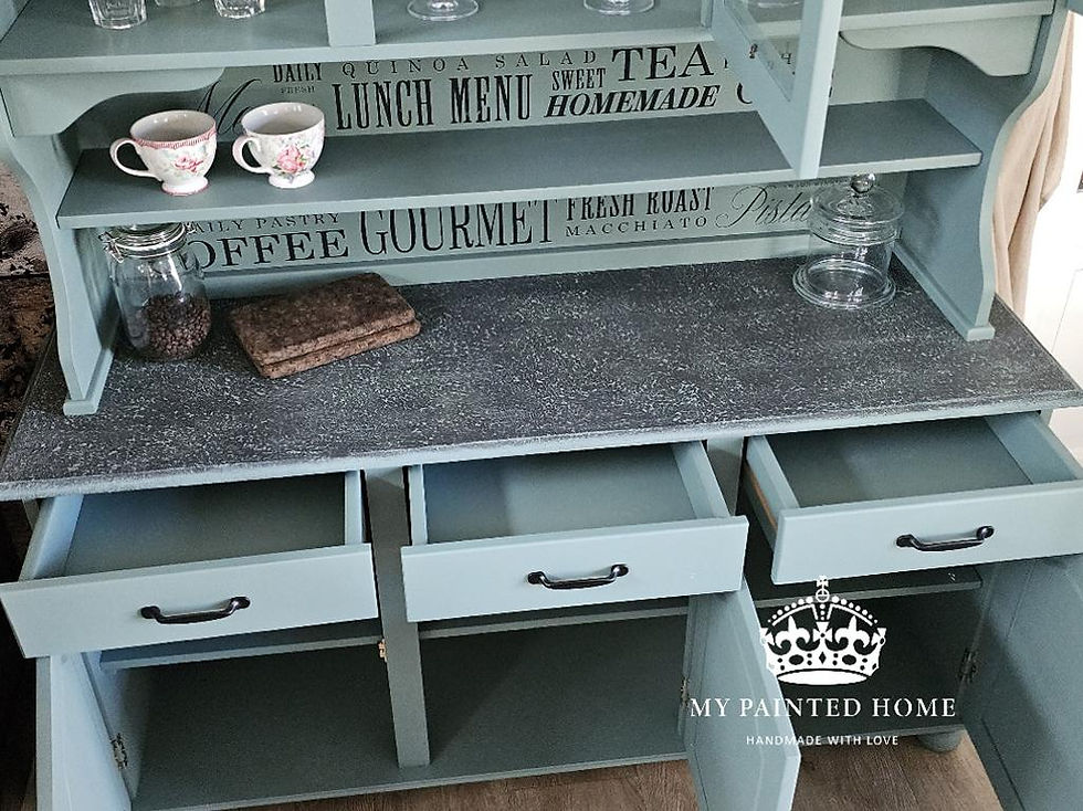 Miniaturbild: KURT ❤️ Küchenbuffet - Buffet - Anrichte - Schrank - Painting the Past