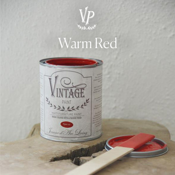 Miniaturbild: WARM RED - Vintage Paint Kreidefarbe