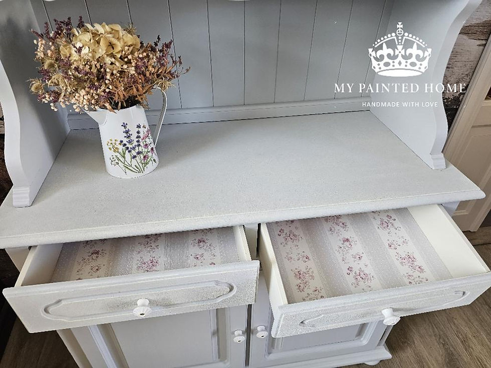 Miniaturbild: ROSALINDE ❤️ Küchenbuffet /Buffet /Anrichte /Schrank - Fusion Sterling Grey