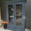 Miniaturbild: VITRINE - Vitrinenschrank "DENIM" in blau matt