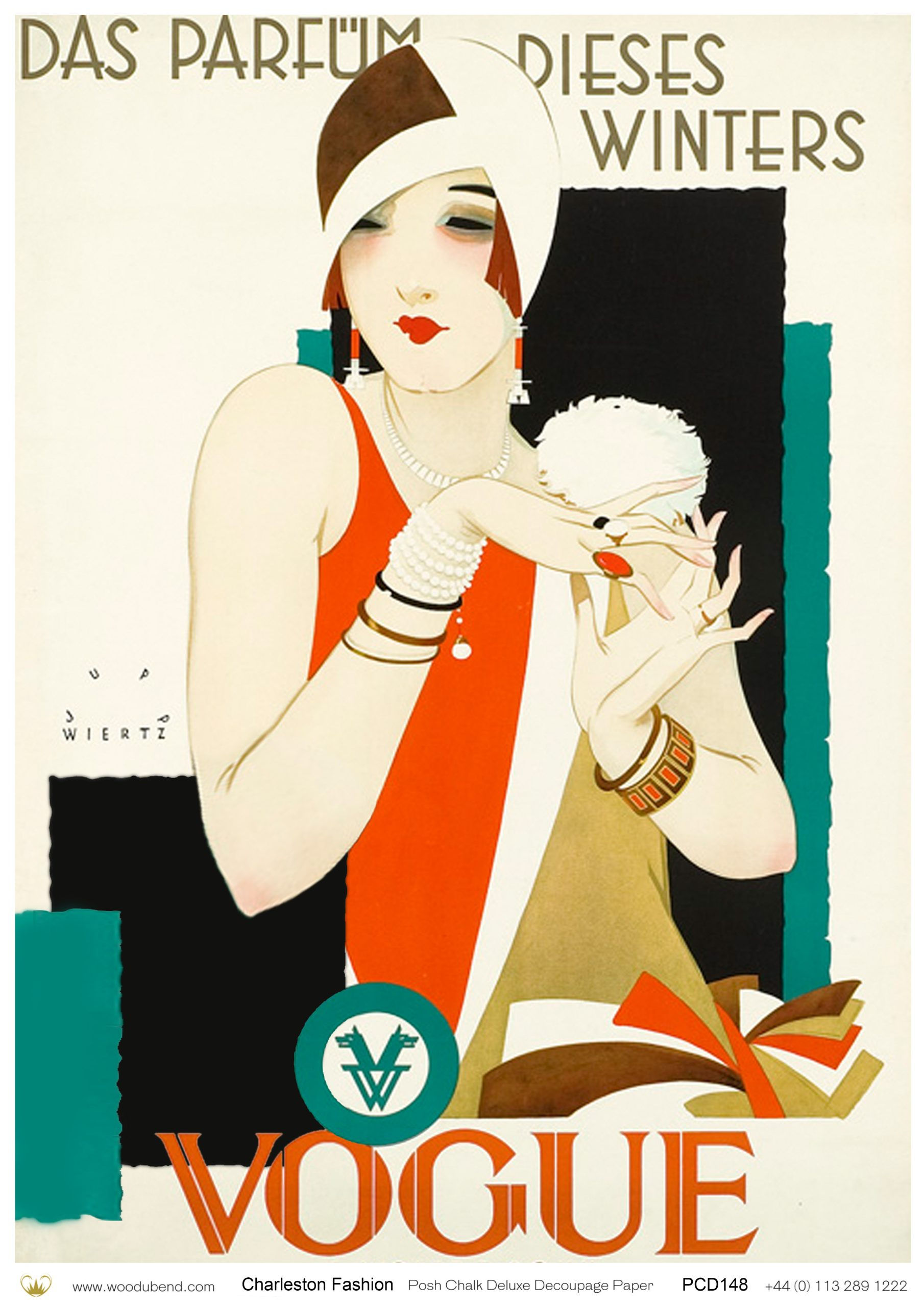 Decoupage Posh Chalk - CHARLESTON FASHION *