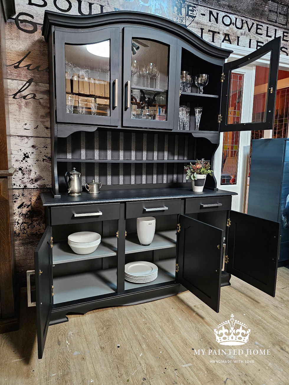 Miniaturbild: BLACK NIGHT ❤️ Anrichte Buffet Küchenschrank - Buffet