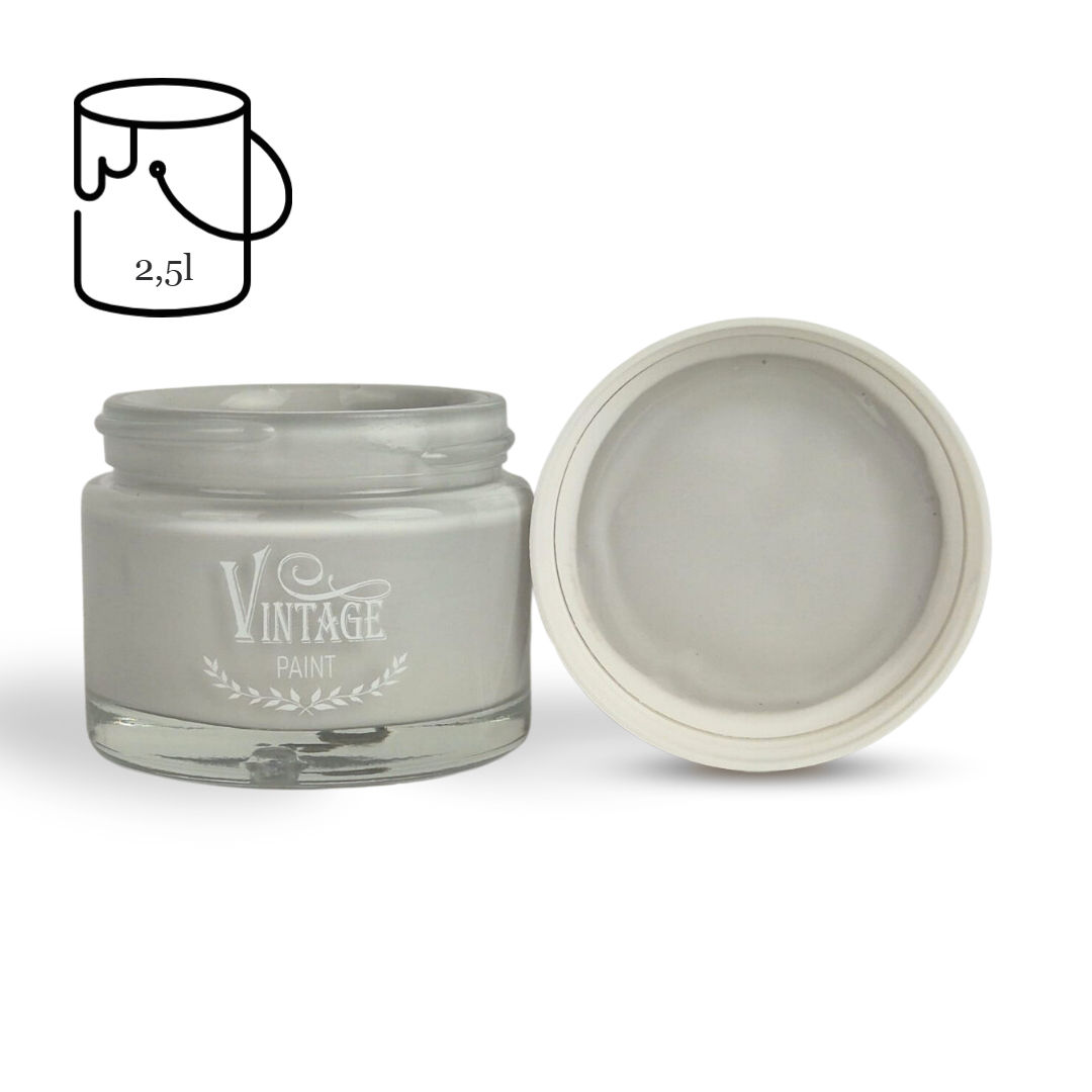 SOFT GREY - Vintage Paint Kreidefarbe | Möbelfarbe | Wandfarbe