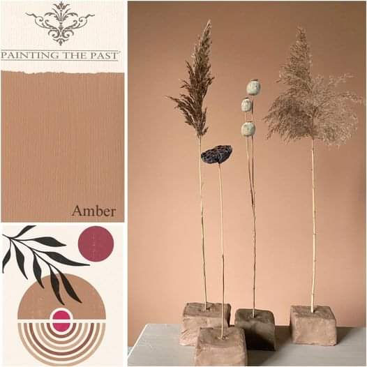 Miniaturbild: AMBER Kreidefarbe - Painting the Past - terrabraun