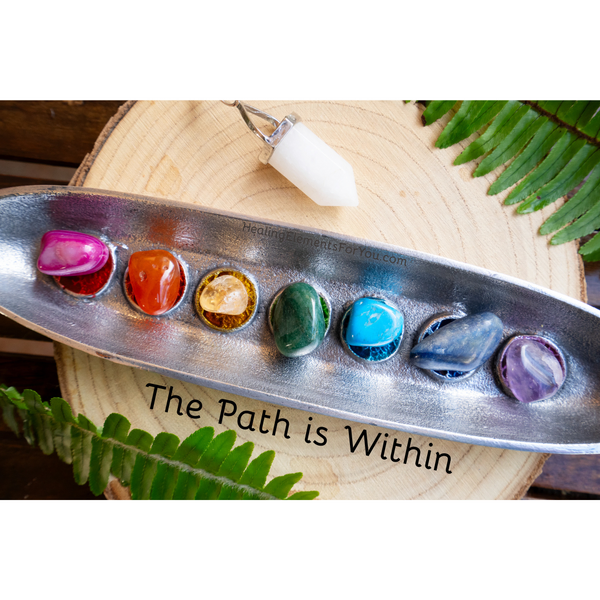 Seven chakra stones