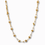 Thumbnail: 14K Goud | Schakelketting met Bolletjes | 50 cm | 4.5 mm | Unisex Trendy Design