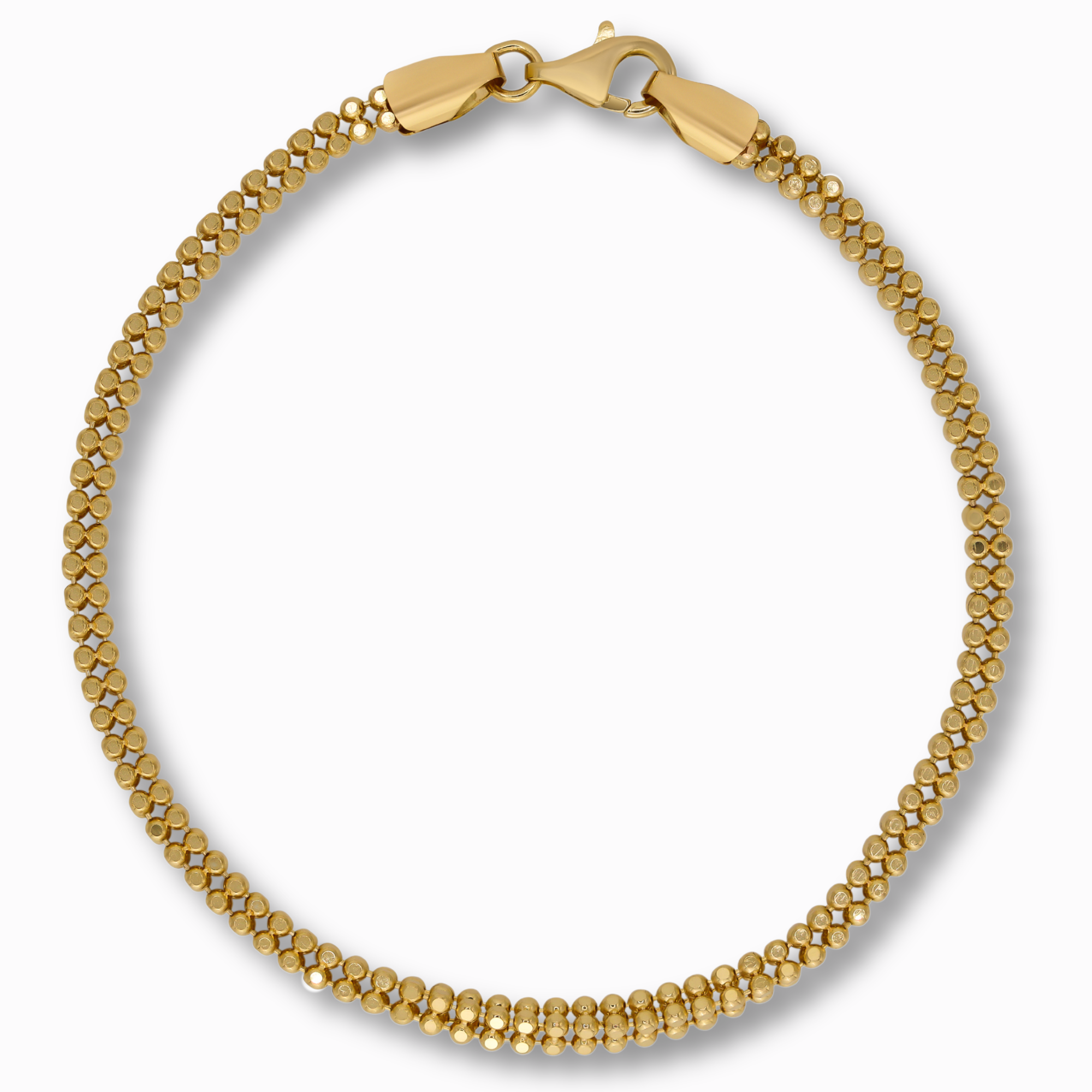 Saturn armband – 3,5 mm (14k goud)