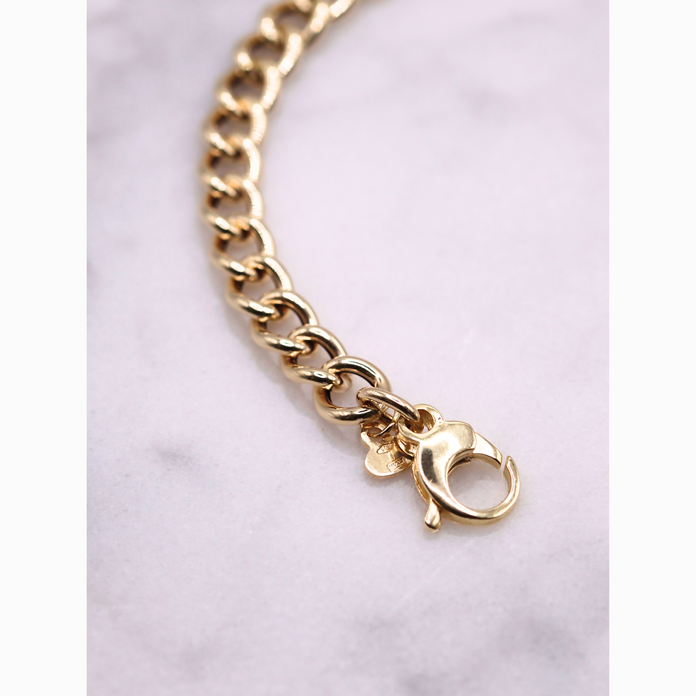 Thumbnail: Gourmet armband – statement design (14k goud)