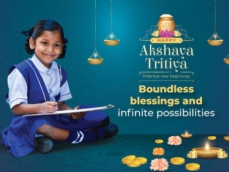 The impactful tradition of donating on Akshaya Tritiya