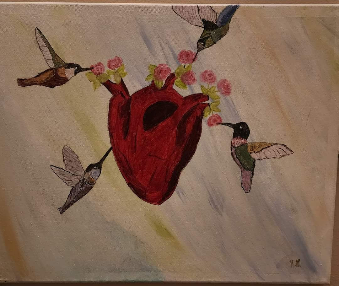 Hummingbird Love 