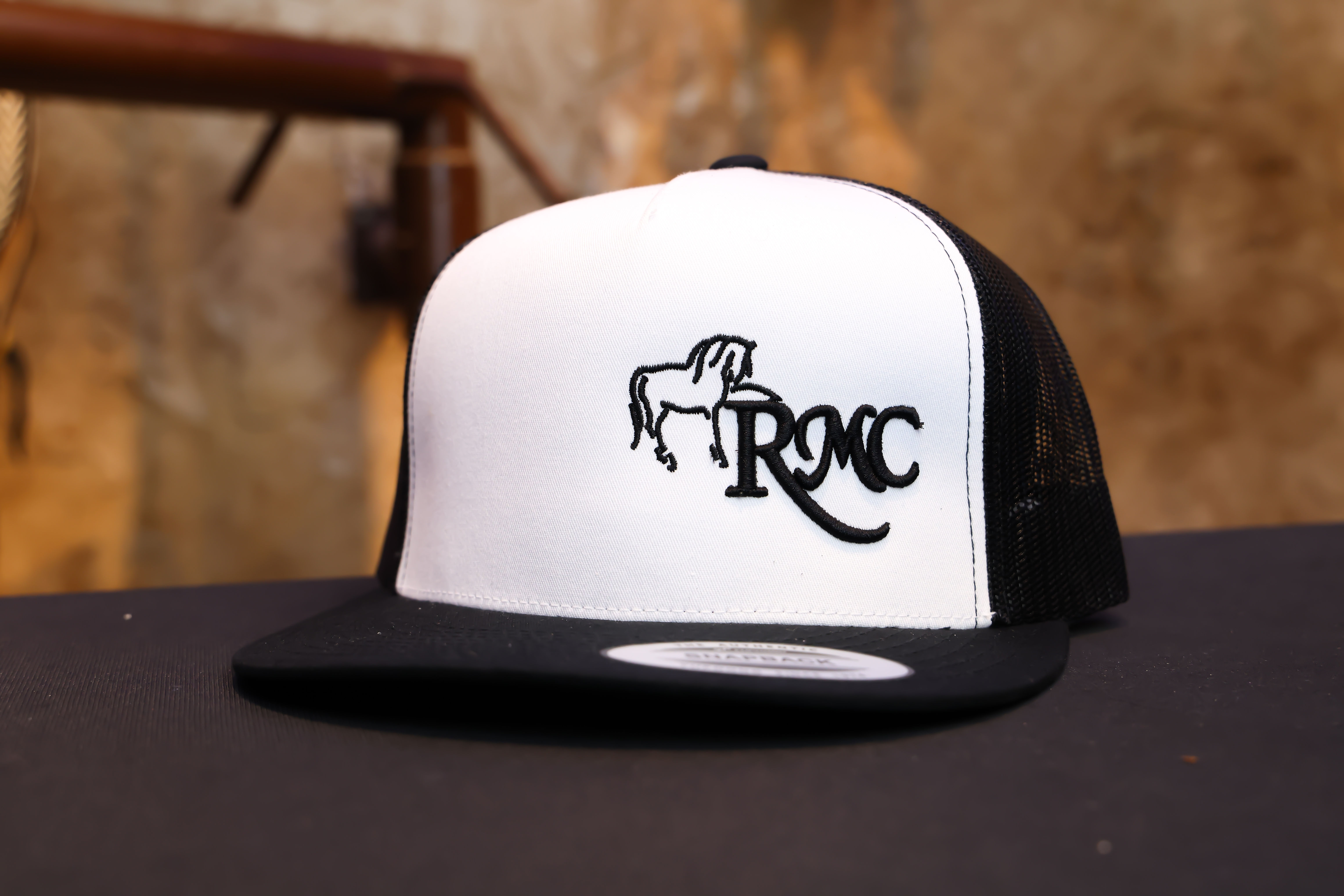RMC HATS (black and white) 