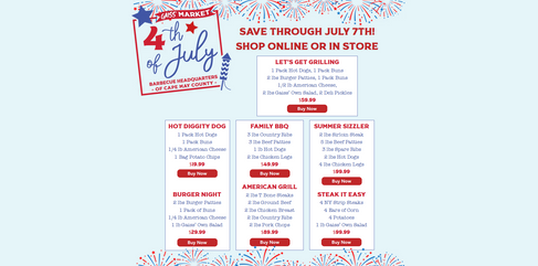 grocery store marketing from ambition creative