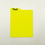 Thumbnail: 3D Printed Customizable Card Divider top angle - yellow