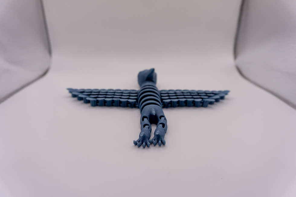 Thumbnail: Large Flexi Pterodactyl - back view